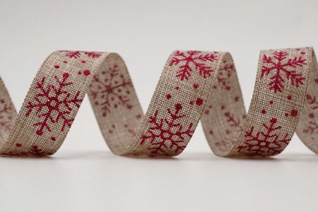 Glitzerndes schneebedecktes Weihnachtsband - Glitzerndes schneebedecktes Weihnachtsband